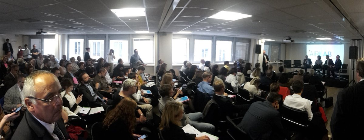 lesrespirations's tweet image. Lancement #AirLAB @Airparif avec salle comble et inspirée. Accélération de l&apos;innovation en IDF et au-delà. @iledefrance @Paris +grands grpes