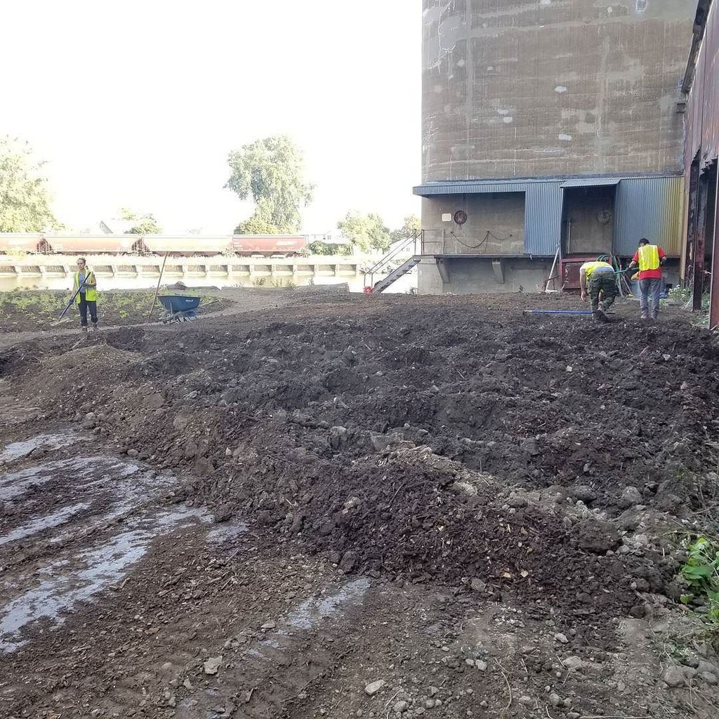 pushbluewny's tweet photo. Today we work on the upper native plant garden. We'll be putting in a bunch of native shrubs here for all species.… https://t.co/BMDSOZVSWd https://t.co/DWZtsxKE9i