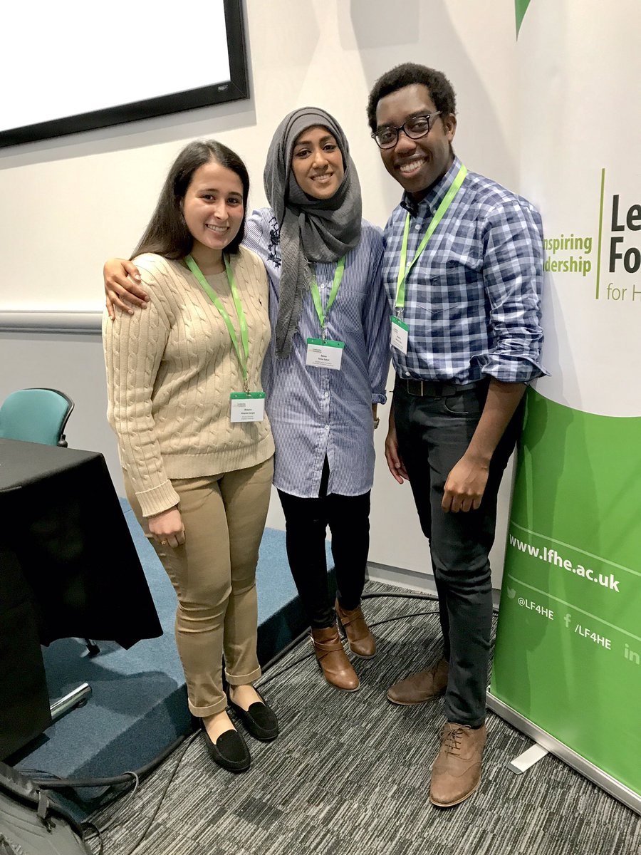 KU_Officers's tweet photo. Leadership for Higher Education Training as a Student Governor, top tips from @AmateyDoku + Sana on being a successful young leader #LFgov https://t.co/atJFbzYKBs