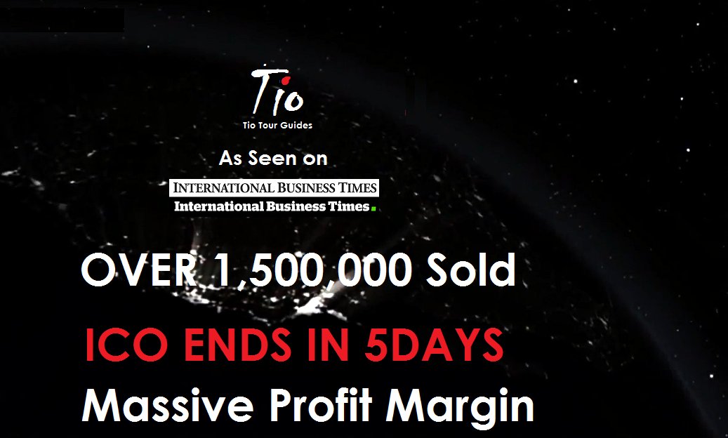 TioTourGuides's tweet photo. WHY AIM FOR THE SKY IF YOU CAN SEE THE STARS. ICO ENDS IN 5 DAYS, Last Chance to Join!, Buy at 15% Off now at https://t.co/X5dM6gDM58 https://t.co/VdMfSwJpCq
