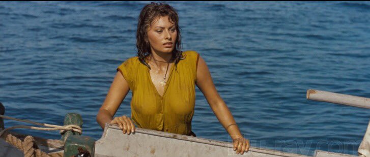  To the moment I \"became\" a man. 
 
Happy Birthday to the ever lovely Ms. Sophia Loren!       