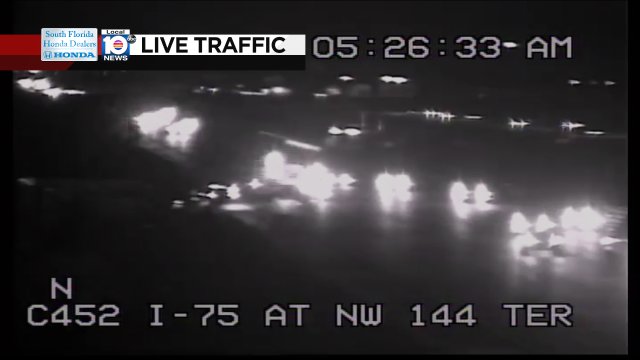 Crash on I-75 SB approaching NW 138th St #traffic https://t.co/FEm9kXBS54