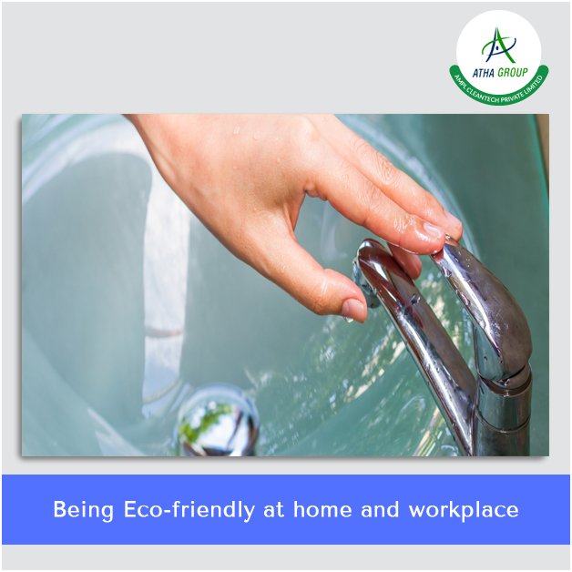 Take the first step to conserve water at home and workplace by turning off the tap. #GreenHomeTips #EcofriendlyWorkplace #AMPLCleantech