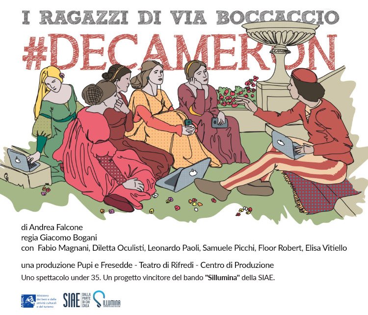 I ragazzi di via Boccaccio #Decameron 
Oggi lo presentiamo ai professori.. a novembre per tutti!
#stagione1718 #forzateatro ##sillumina
