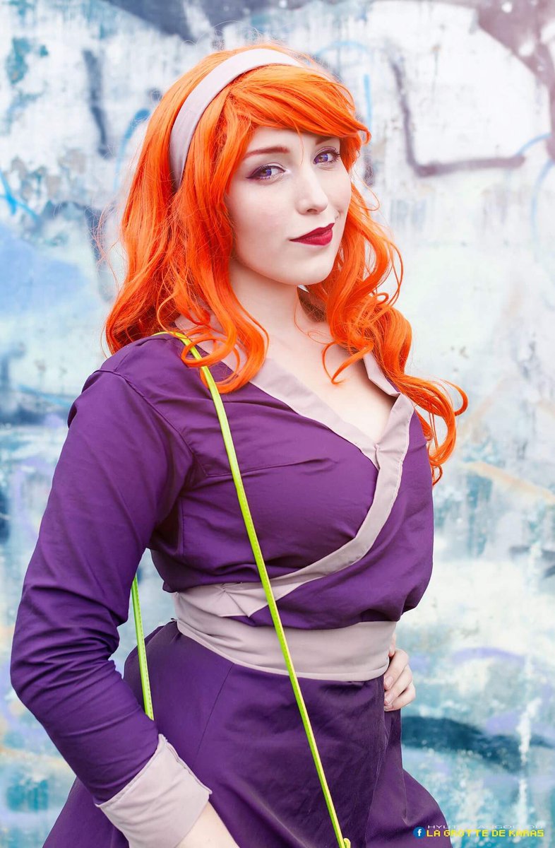 kameliacos's tweet photo. Mon cosplay de #daphne de Quoi d'neuf Scooby Doo porté à l'#anotherconvention ! Photo de La grotte de Karas :D https://t.co/sMMB7qS8C4