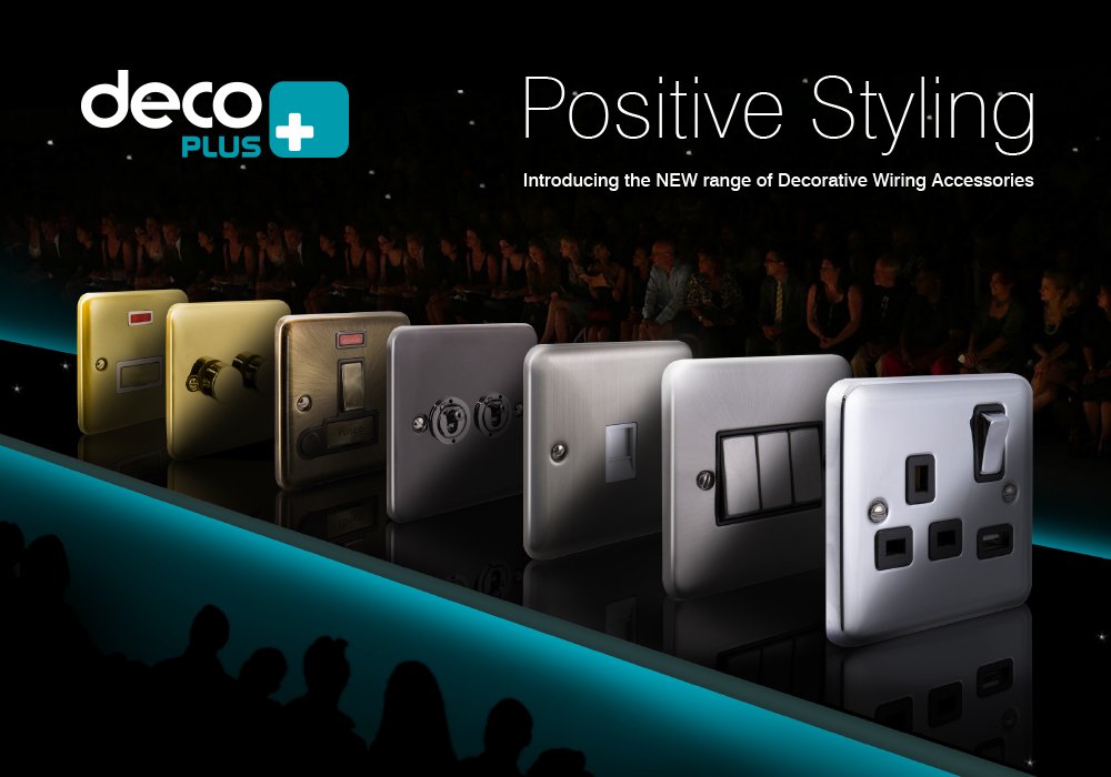ClickScolmore's tweet photo. Achieve positive styling with our Deco Plus range of premium wiring accessories #scolmore #decoplus #premium https://t.co/E6Qna3ku4N https://t.co/MKf3V8WVMz