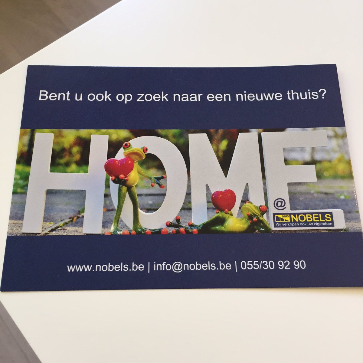immonobels's tweet photo. Bent u op zoek naar een nieuwe thuis? Het team van Immo Nobels staat voor u klaar! #immonobels #vastgoed https://t.co/B5QEUfDUbC