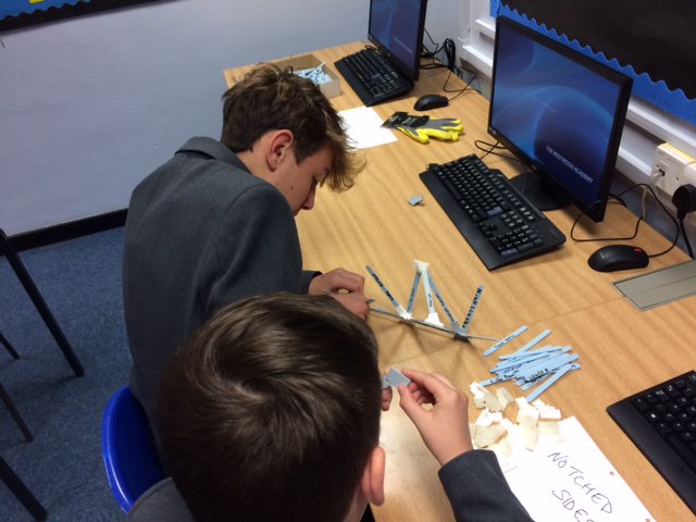 AcademyWestwood's tweet photo. Timberwave...the big build is underway with our Year 10 engineering ambassadors and Year 9! @ArupUKMEA #WAwave https://t.co/JPizo4rFrd