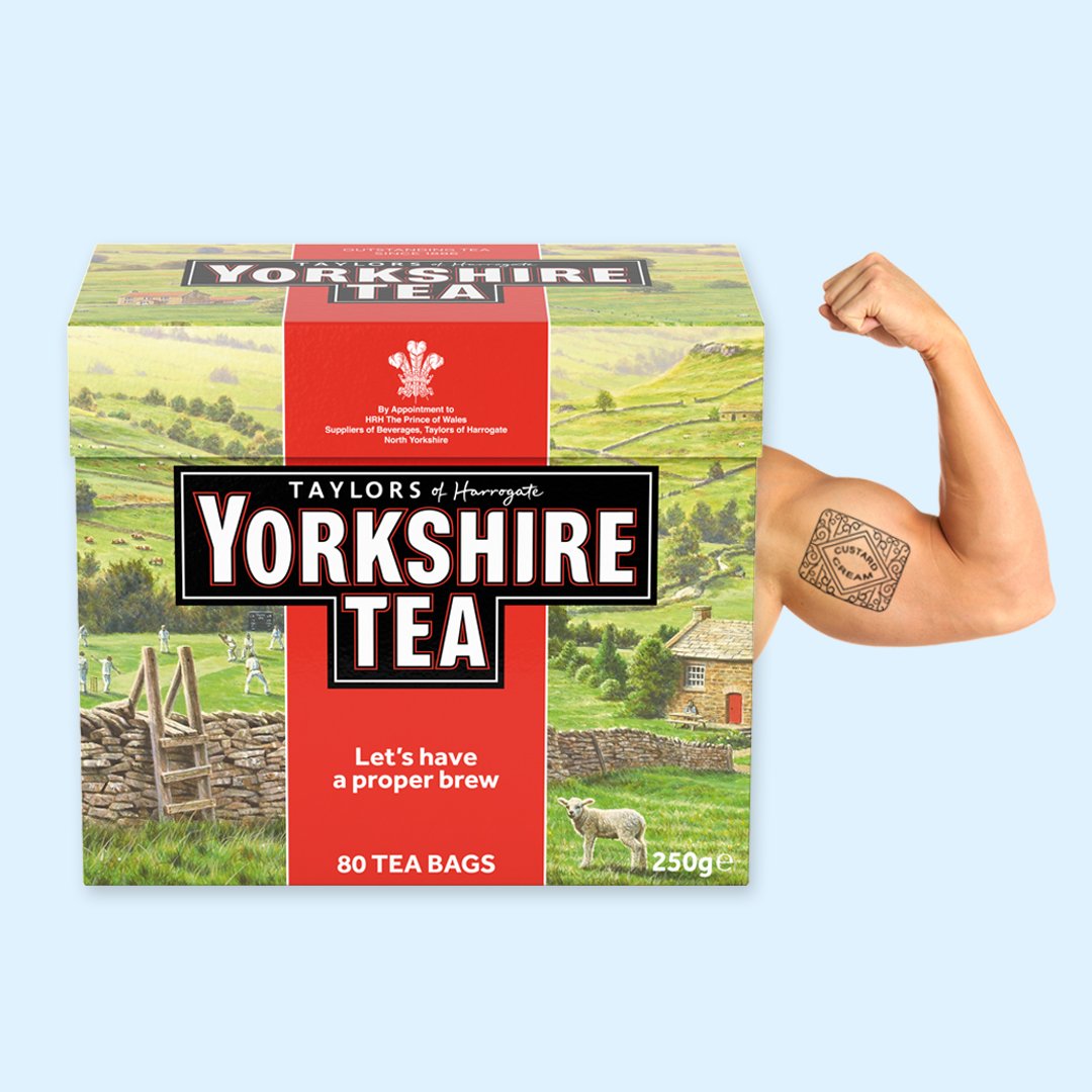 The fact we turned 40 last week has ABSOLUTELY NOTHING to do with our new custard  cream tattoo. We've wanted it for years, OK?, image size:1080x1080