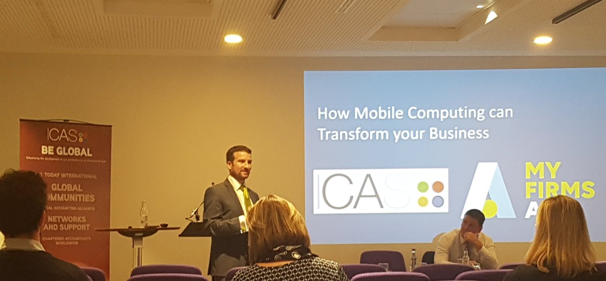 MyFirmsApp's tweet image. &quot;The App comes first. It&apos;s the environment where people are most comfortable.&quot; @ICASaccounting #ICASConference