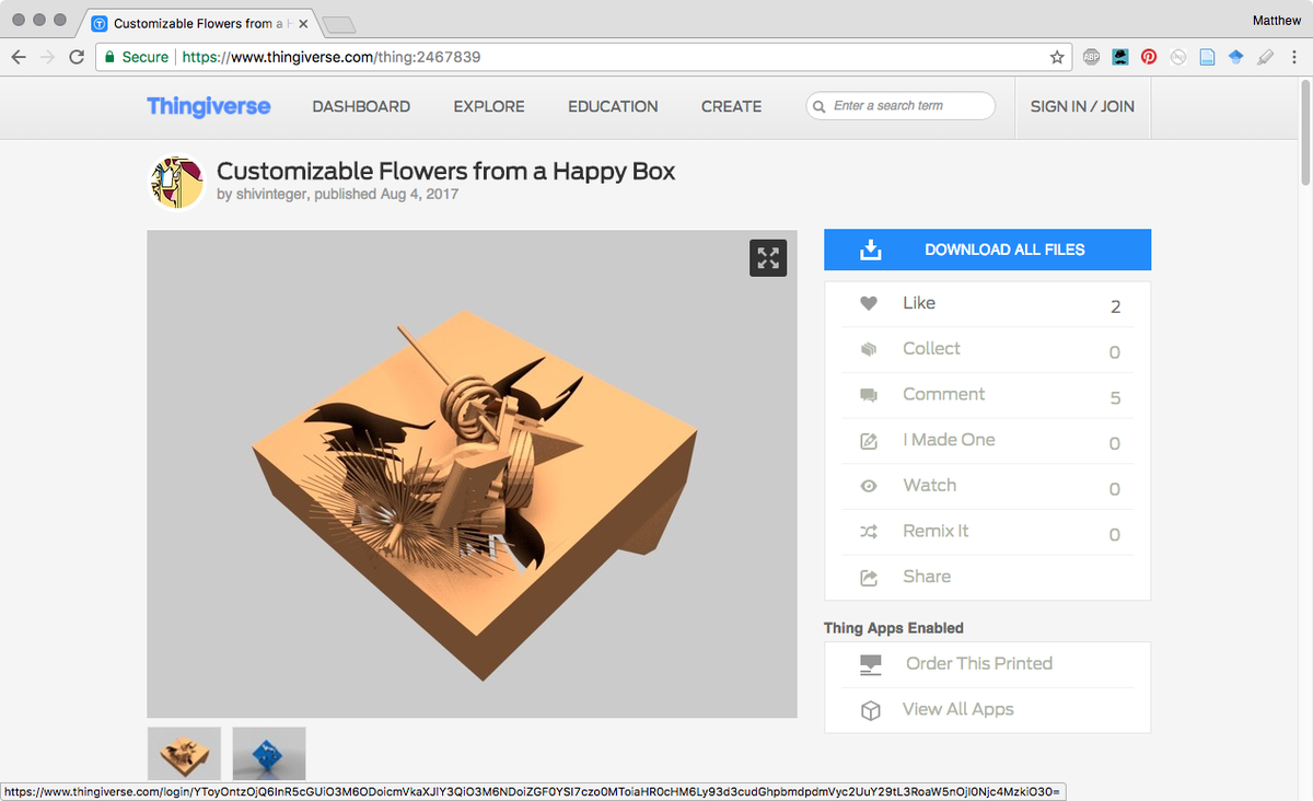 M_PF's tweet photo. *Checks in to see #ShivInteger, finds "Customizable Flowers from a Happy Box", leaves assured bot is making the world a happier place.* https://t.co/a0u75PZrZ7