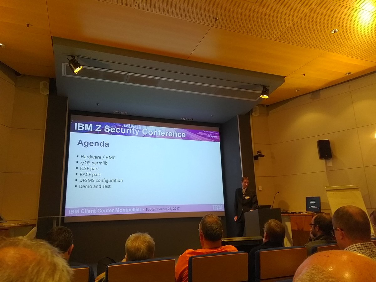 frcapristo's tweet photo. Let's see Dataset Encryption in action with Arnaud Mante from MPLbank team #IBMZSEC #IBMz #trustIBMz https://t.co/2HGYSCj6rD