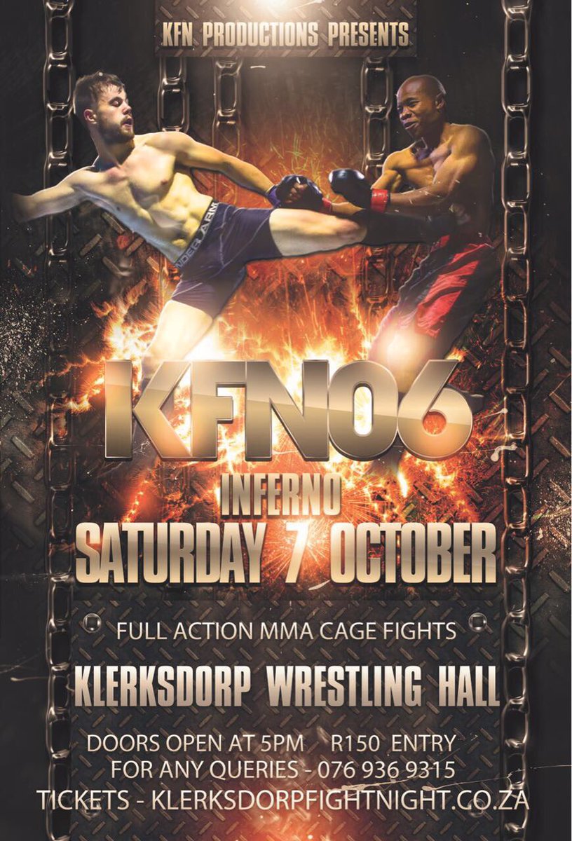 klerksdorpfight's tweet image. 