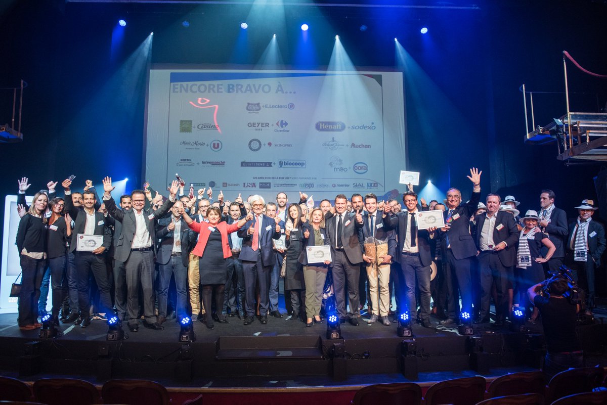 HBedonRouanet's tweet photo. Merci à tous nos Lauréats #GRESDOR2017 : #PME & Distributeurs récompensés pour des collaborations innovantes et durables au service du conso https://t.co/eygblHRd8E