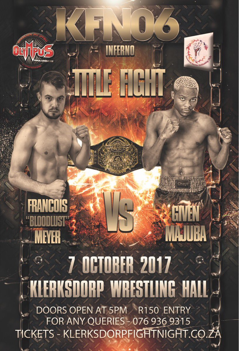klerksdorpfight's tweet image. 