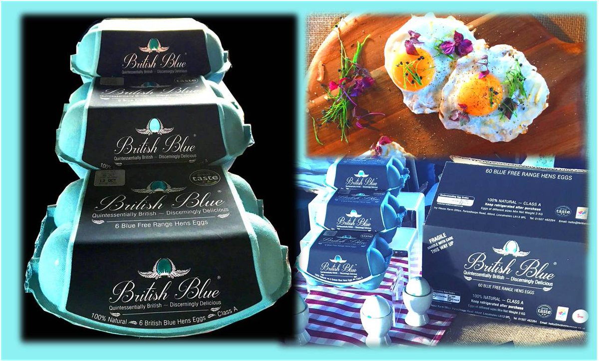 Brilliant day showcasing our British Blue eggs to chefs <a href="/cookeryfoodfest/">Universal Cookery & Food Festival</a> today. Find out more #blueeggs bit.ly/2ypwgmL