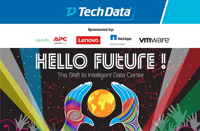 TechDataID's tweet photo. Get Ready for #TechDataHelloFuture 2017 don’t forget to secure your seat! Register to https://t.co/9Iv0stEF9I https://t.co/xZk0cpBB4u