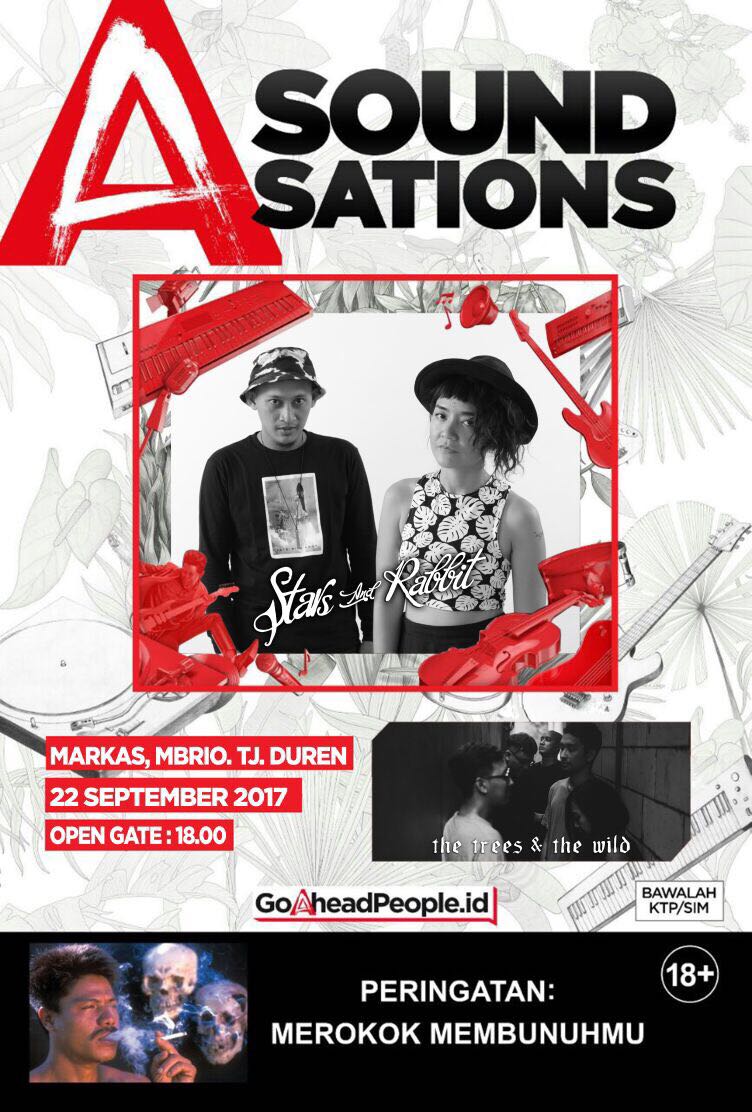 This friday with <a href="/_starsandrabbit/">Stars and Rabbit</a> &amp; <a href="/TTATW/">The Trees & The Wild</a> 
#NantiJugaLoPaham #SoundsationsIramaBercerita #GoAheadPeopleJKT #GoAheadPeople