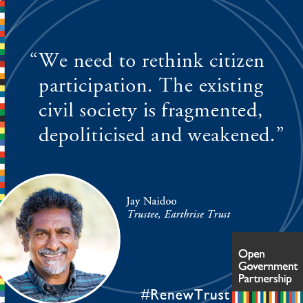 Mo_IbrahimFdn's tweet photo. “Technology should be a public good and part of the global commons.” - #MIFBoardmember @Jay_Naidoo #RenewTrust https://t.co/5J3U1B12vj … https://t.co/yn0Azkb81B