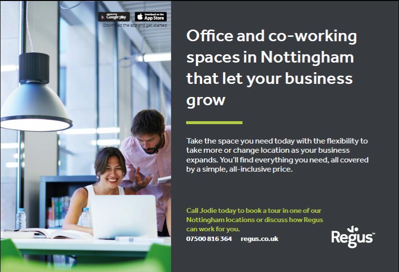 regus_ncc's tweet photo. Don't miss out and get your tour booked now #regus #regusncc #servicedoffice #Nottingham https://t.co/8q878V99eZ