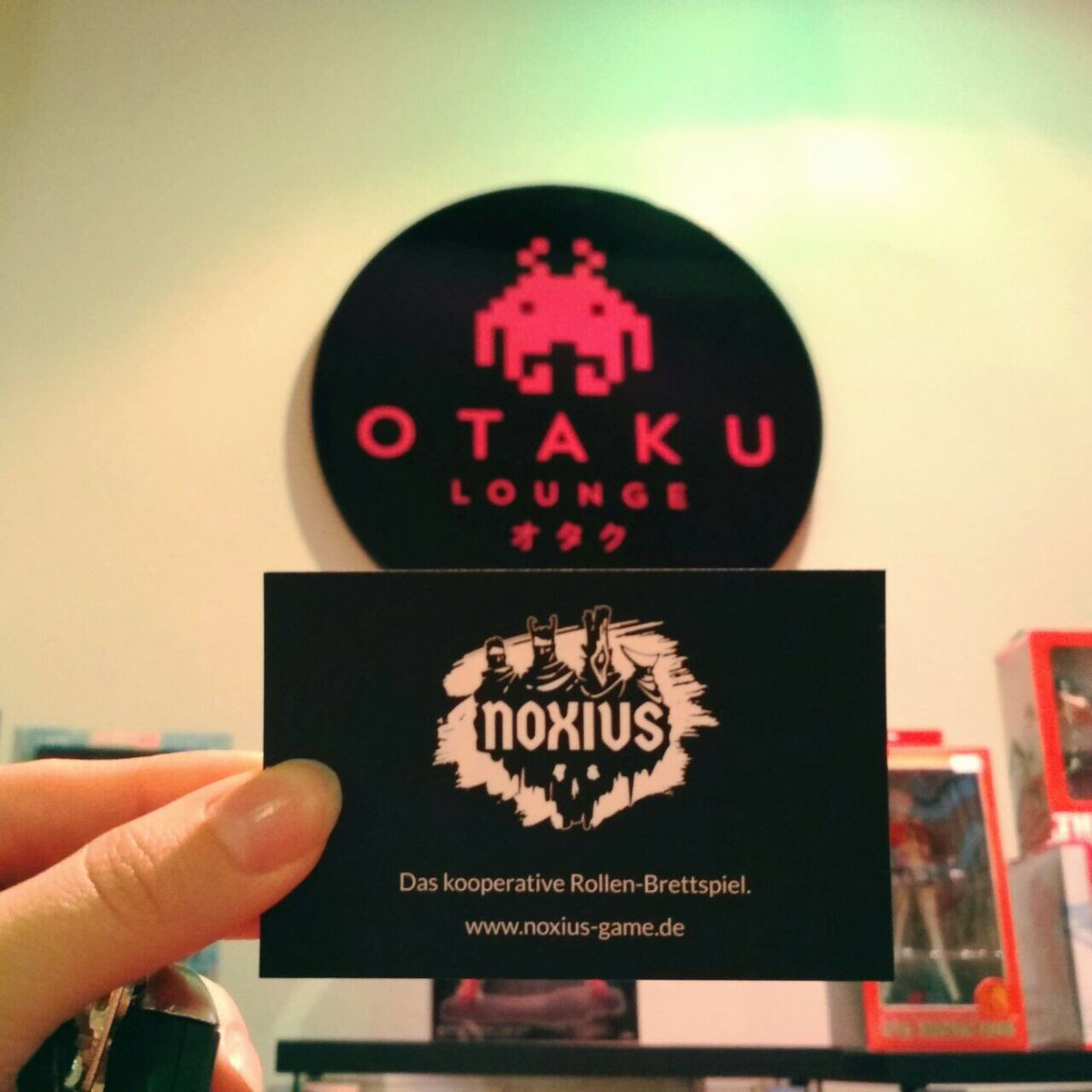 NoxiusGame's tweet photo. Noxius war in der #otakulounge Bei gutem Essen und gutem Feedback lässt es sich am besten Spielen #rpg #noxiusgame #saarland https://t.co/b58kNy5BTK