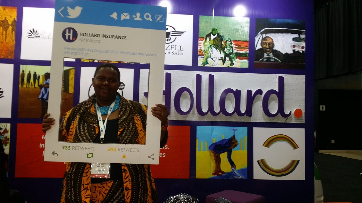 NniniKhambu's tweet photo. #HOLLARDESD #ESDexpo2017GP #hollardbetterfutures #NniniTours #SPW2017GP https://t.co/T3FQBafIBS