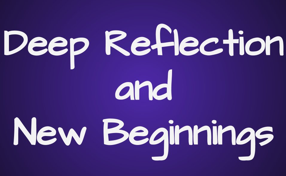 MrsPluim's tweet photo. Alexa tells me that today starts a period of reflection &amp; renewal. I think that could be good for all of us (but especially me). #ghslearns https://t.co/5nCbPEneLQ