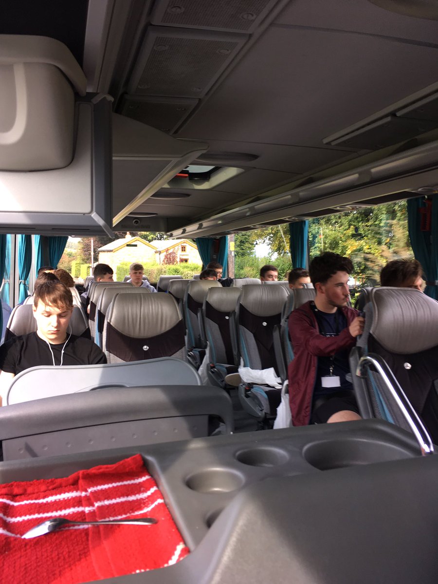 DACA_FA's tweet photo. Boys travelling in style to the game today. https://t.co/lacED55Z3Z