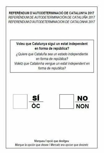 RepressionAtCAT's tweet image. Right of vote prohibited in Catalonia: 9 millions of ballots to vote in the referendum have been seized by the Guardia Civil near Barcelona