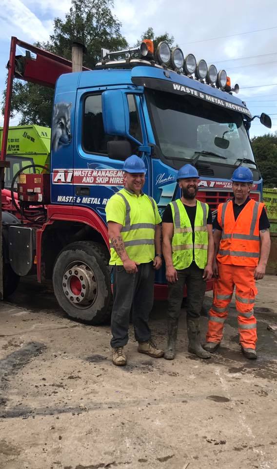 Happy Drivers, Happy Customers :) #skiphire #accrington #wastemanagement