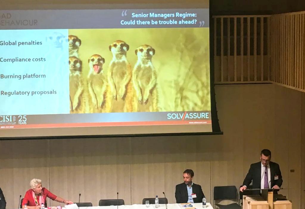 Solvassure's tweet photo. @Solvassure's Founder &amp; CEO Clive Godwin giving a talk at @cambridge_uni last week about the future of #accountabilityregime https://t.co/hWTl1AC8l6