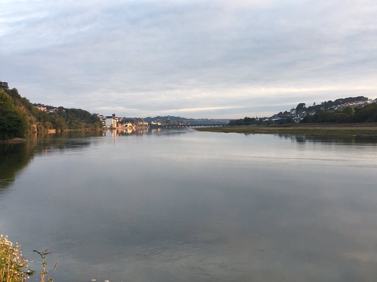 Lovely run to work today <a href="/WebbersLive/">Webbers Estate Agents 🏡</a> <a href="/bidefordtown/">Bideford</a>