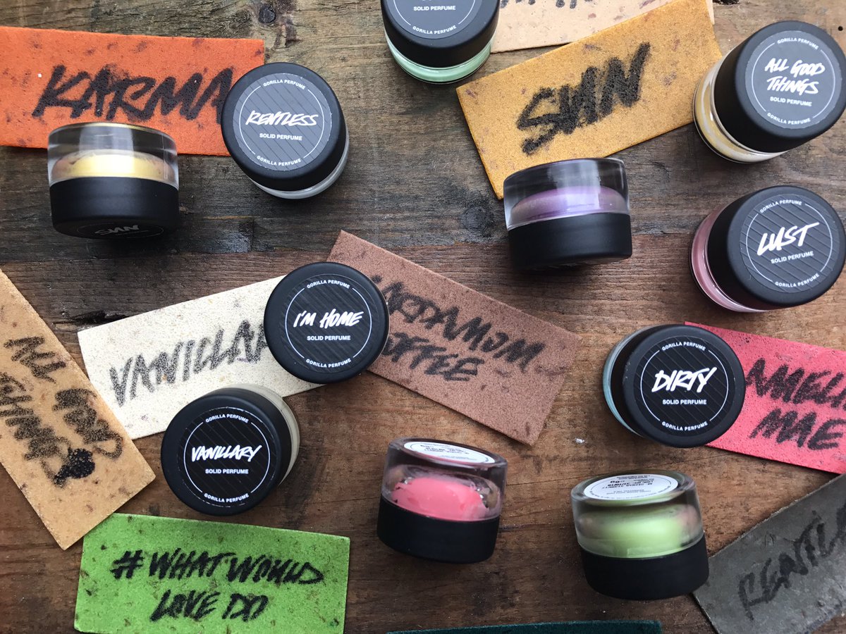 Who has checked out our revamped solid perfumes and our brand new wash cards.. if so which are your favourites?! #lushmeadowhall