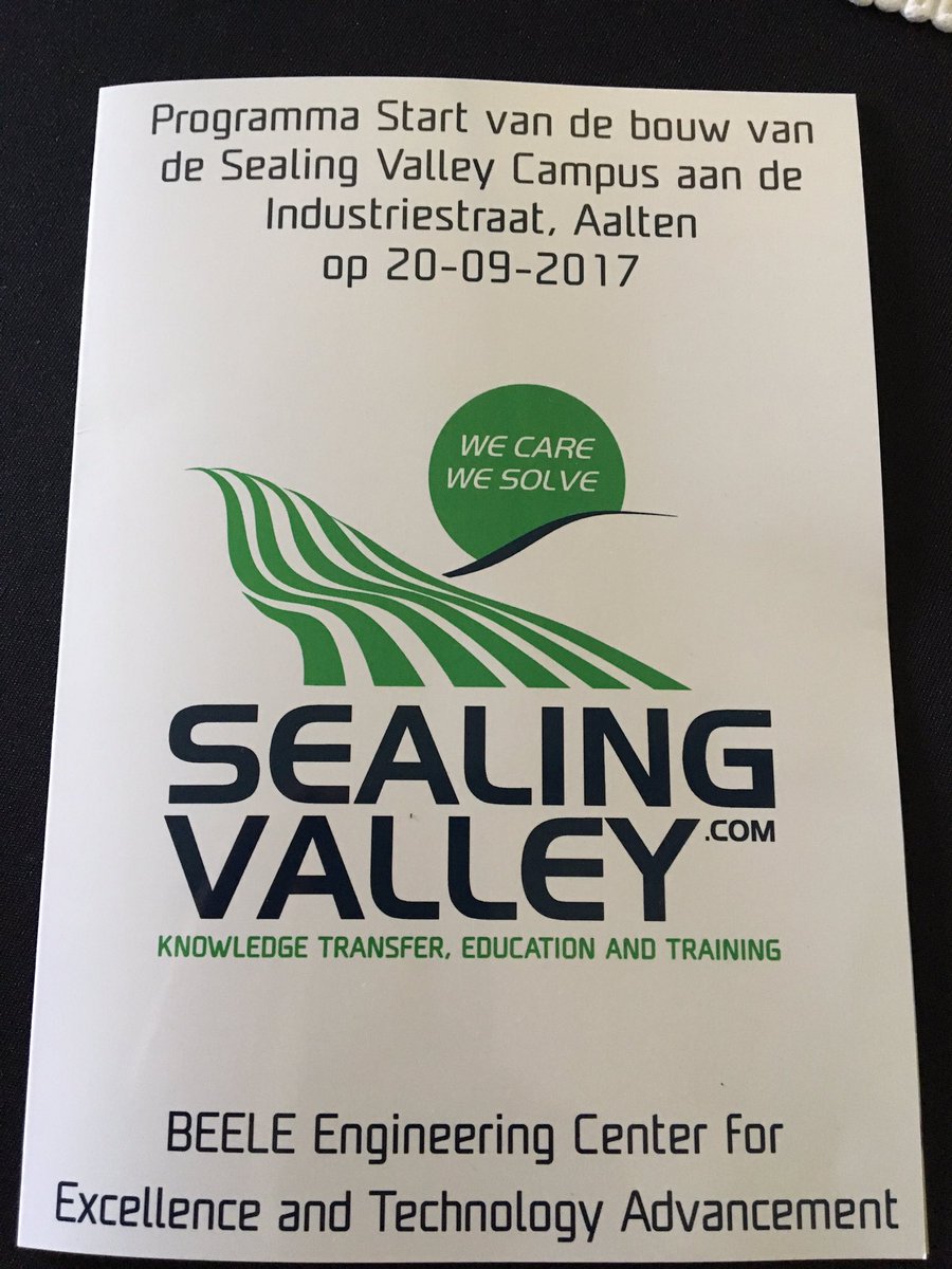 Trots dat wij aanwezig mogen zijn bij de start van de bouw van #sealingvalleycampus in Aalten <a href="/SealingV/">Sealing Valley</a> <a href="/AZSV_Aalten/">AZSV-Aalten</a>