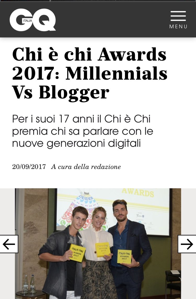 elipellini's tweet photo. @GQMagazine @schieppatic @chiechiIT @marianodivaio #Chiechiawards @filippobologni https://t.co/qkz3S6dEnd https://t.co/evYBmksTgw