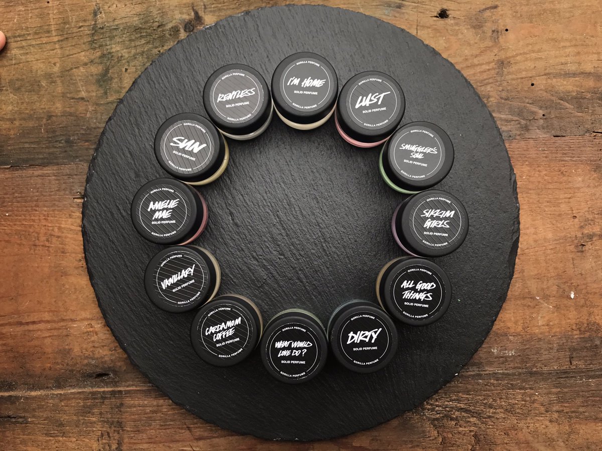 How beautifully simplistic is our new solid fragrance range! #lushmeadowhall