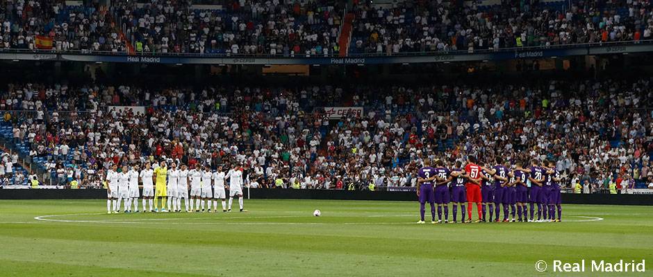 Se guardará esta noche en el Santiago Bernabéu un minuto de silencio por las víctimas del terremoto de México.

#RealMadrid