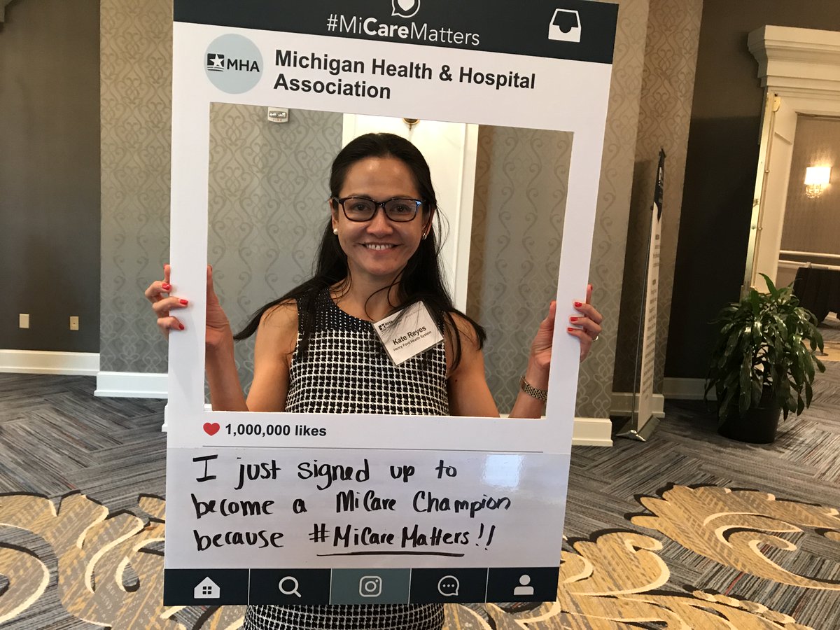 MIHospitalAssoc's tweet image. Do you want to be an advocate for #healthcare in Michigan? Sign up to become a MiCare Champion today! micarematters.org #MiCareMatters