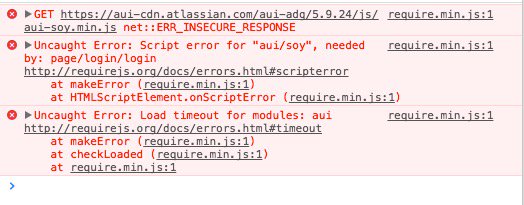 twilowen's tweet photo. @atlassian Your new login seems pretty broken. https://t.co/mg8y71XCBe