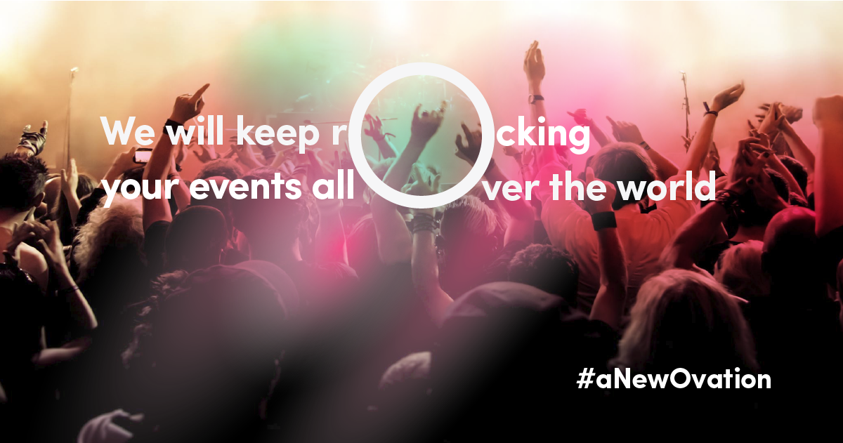 A new journey will start for us. #aNewOvation is coming and you don´t want to miss it. We will #MakeItHappen even bigger and better.