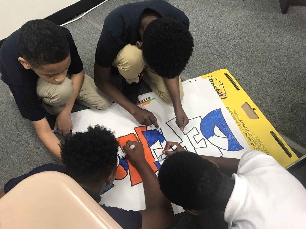 AnikeImani's tweet photo. #7thGrade #Chamberlain #Champions doing what we do best. #ExcellenceThroughPersistence #PositiveAction #FPCSCH @FriendshipPCS #iTeach https://t.co/YIyXHy1XJz