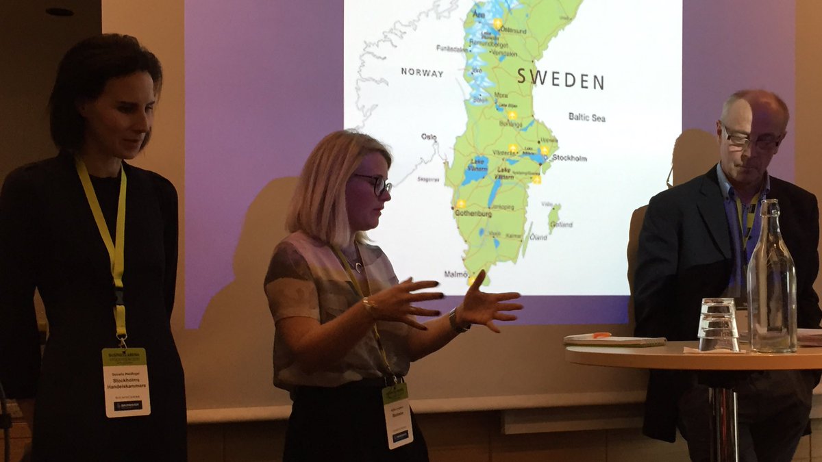 "Vi måste skapa mötesplatser och ha olika typer av boende nära varandra", säger Sofie Jonsson, Skanska. #businessarena #bopol