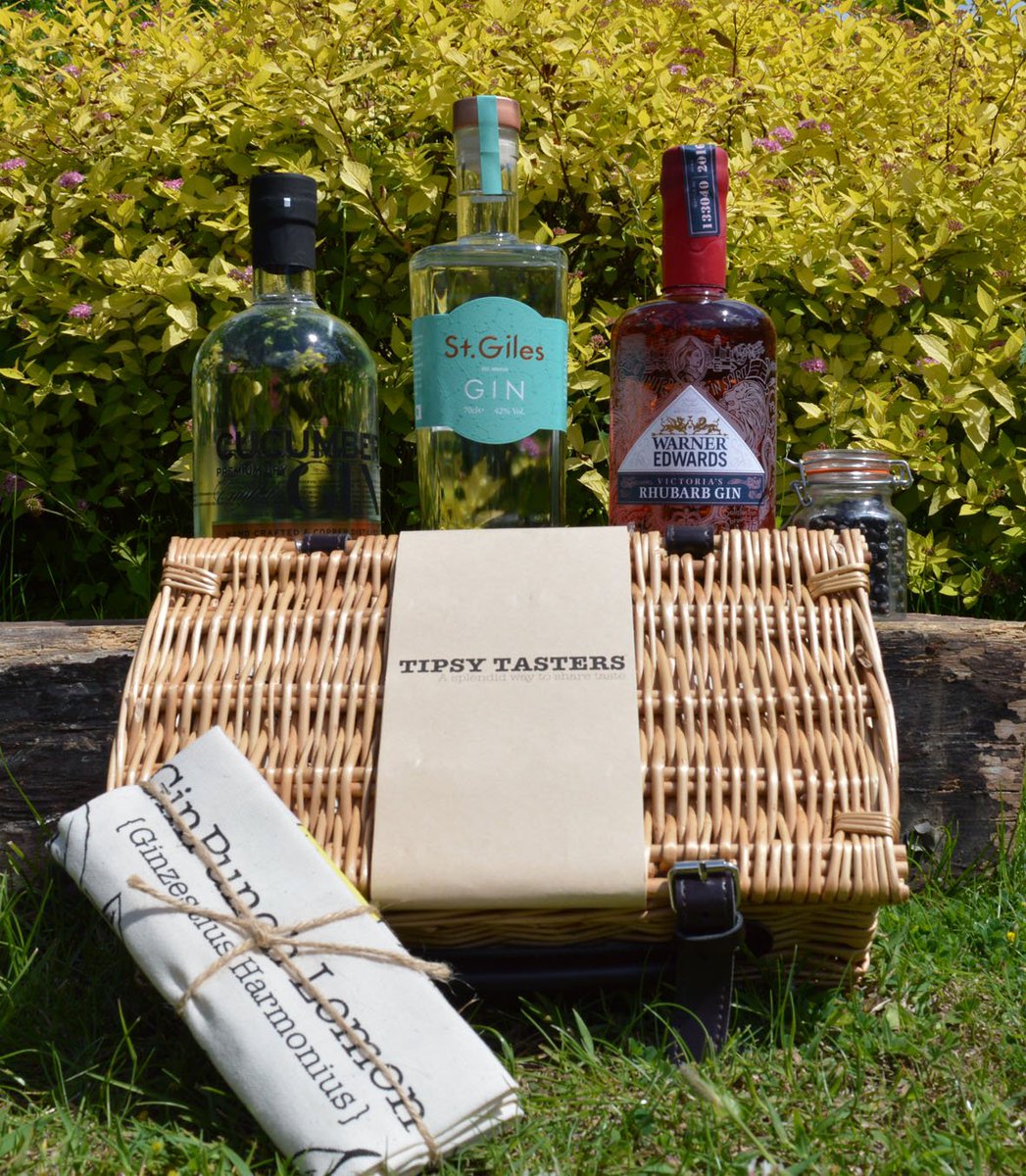 tipsytasters's tweet photo. @gintubes or hampers? Each give a great selection of #tipsytasters at different price points. Great gift sets for the #ginlover https://t.co/48ZRxNJeuN