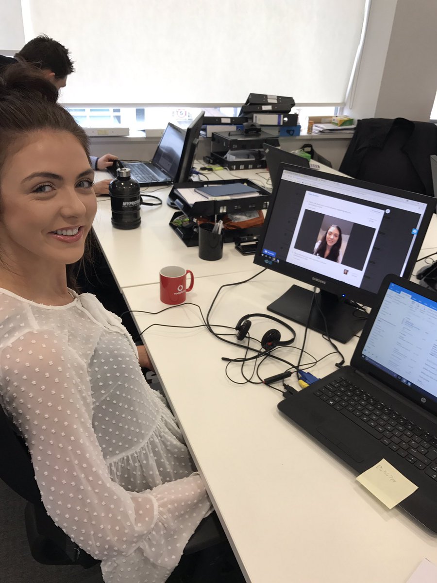 Welcome 2 the team Roisin!Roisin submitted an excellent VideoPreScreen, it took us minutes 2 decide she was worth meeting &amp; now here she is!