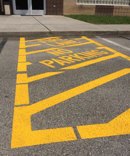 AAA_Stripe_Pro's tweet image. Fire Lane Access Stencil 5'x11' keeping our firefighters safe! @AAA_Stripe_Pro #Parking