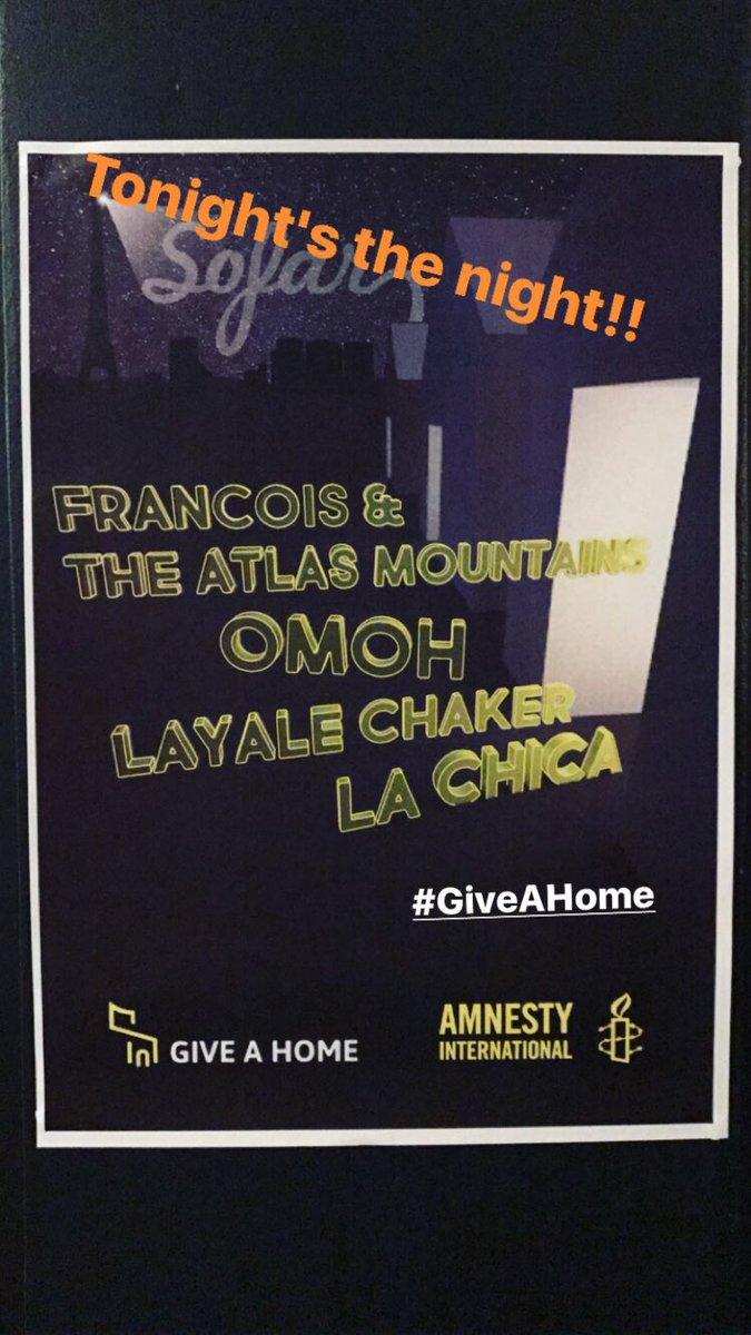 The time has finally come! #GiveAHome is almost ready to start in #Paris