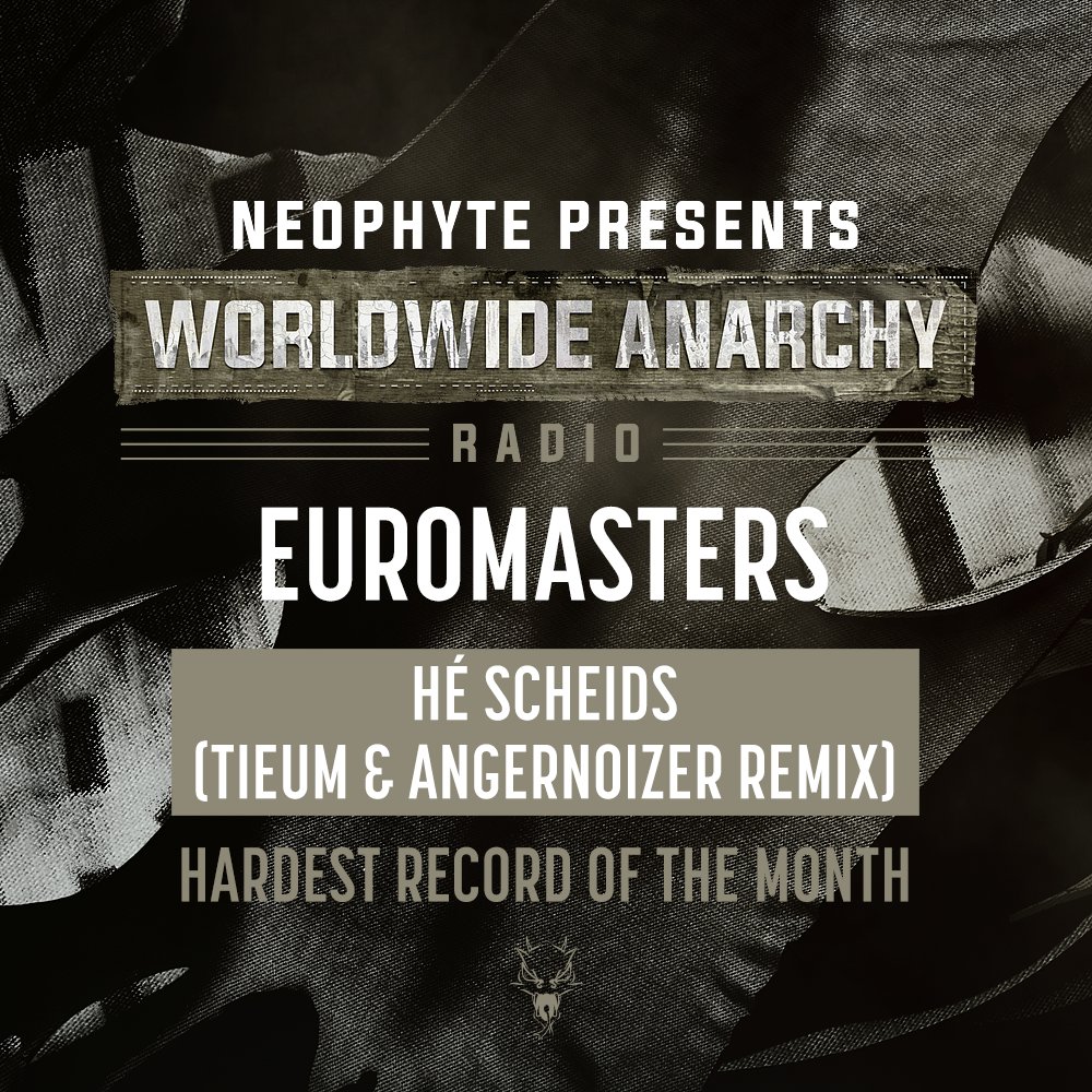 NOW PLAYING: Euromasters - He Scheids!! ( <a href="/Dj_Tieum/">Tieum</a> @AngerNoizer remix ) #wwa #wwaradio