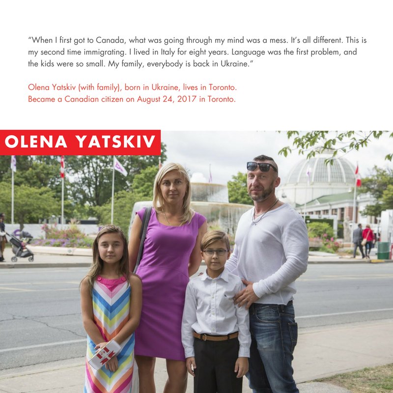 "When I first got to Canada, what was going through my mind was a mess. It's all different." #BecomingCanadian
