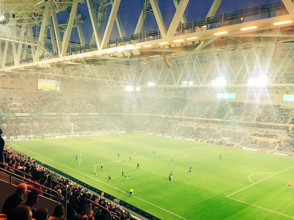 bajenstatistik's tweet photo. Älskar kvällsmatcher på hösten! #haze #postburning #Bajen https://t.co/jlx8hKMv54