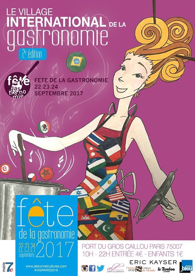 W7Radio's tweet photo. Web7Radio à nouveau partenaire du Village International de la Gastronomie ! Retrouvez-nous tout le week-end sur les quais de Seine ! #VIG https://t.co/ygh8LZD4sk